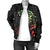 Hawaii Warrior and Helmet Women's Bomber Jacket - Polynesian Pride