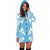 Fiji Hoodie Dress - Polynesian Tattoo Flag - Polynesian Pride