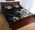 Polynesian Quilt Bed Set - Black Hibiscus Style - Polynesian Pride