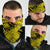 Polynesian Tattoo Yellow Unisex Bandana - Polynesian Pride