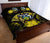 Solomon Islands Polynesian Quilt Bed Set Hibiscus Yellow - Polynesian Pride