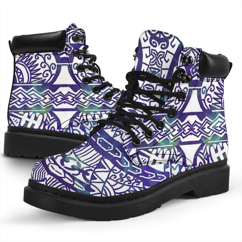 Polynesian 03 Season Boots - Polynesian Pattern - Polynesian Pride