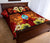 Guam Quilt Bed Sets - Tribal Tuna Fish Orange - Polynesian Pride