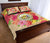 Hawaii Coat Of Arm Hibiscus Quilt Bed Set - Polynesian Pride