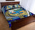 Guam Polynesian Quilt Bed Set - Guam Turtle Coat Of Arms - Polynesian Pride