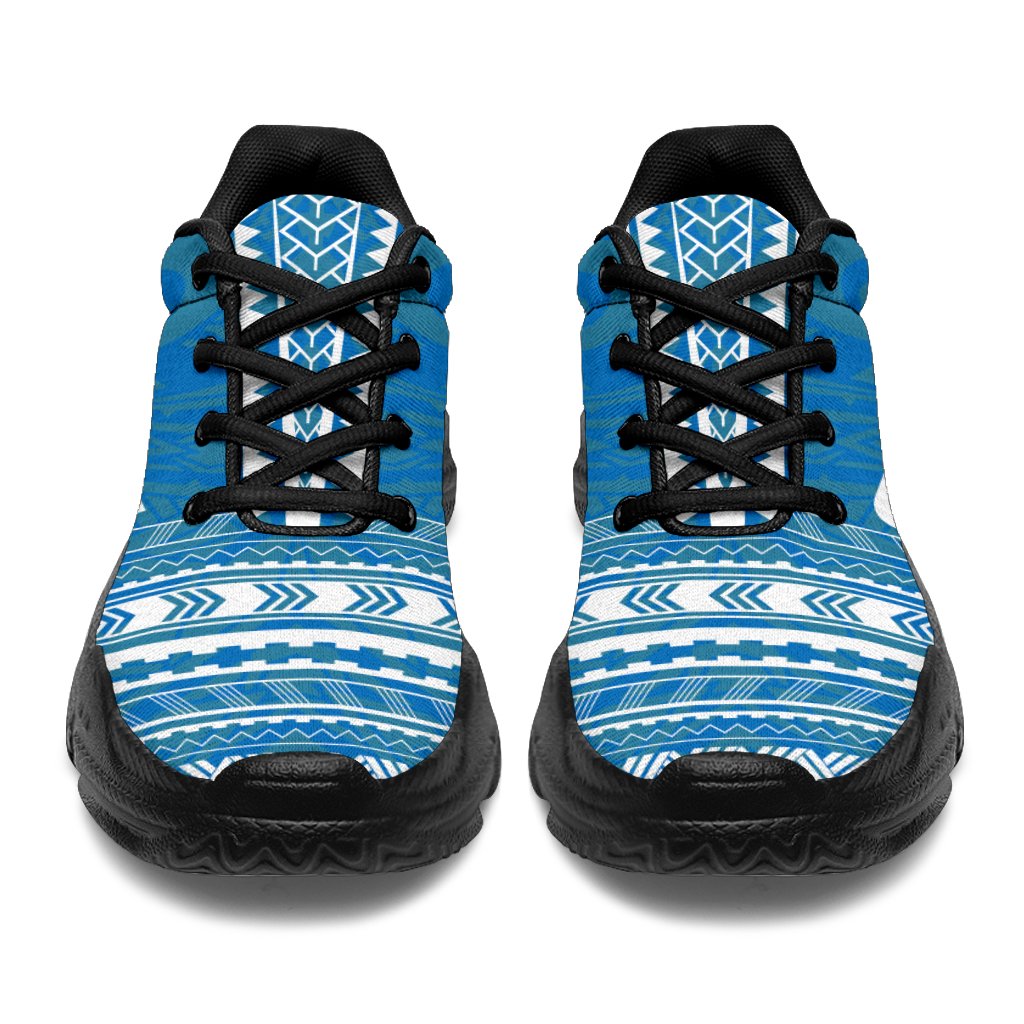 Northern Mariana Islands Chunky Sneakers - Polynesian Chief Flag Version - Polynesian Pride