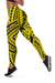 Polynesian Tradition Yellow Hawaii Women's Leggings AH - Polynesian Pride