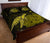 Hawaii Polynesian Hibiscus Turtle Map Quilt Bed Set - AH - Yellow - Polynesian Pride