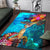 Yap Area Rug - Sea Turtle Coral Treasure - Polynesian Pride