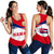 Hawaii Flag Women's Racerback Tank - Reg Style Red - Polynesian Pride