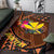 Hawaii Kanaka Maoli Personalised Area Rug - Polynesian Hook And Hibiscus - Polynesian Pride