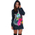 Guam Polynesian Women's Hoodie Dress - Tropical Flower - Polynesian Pride