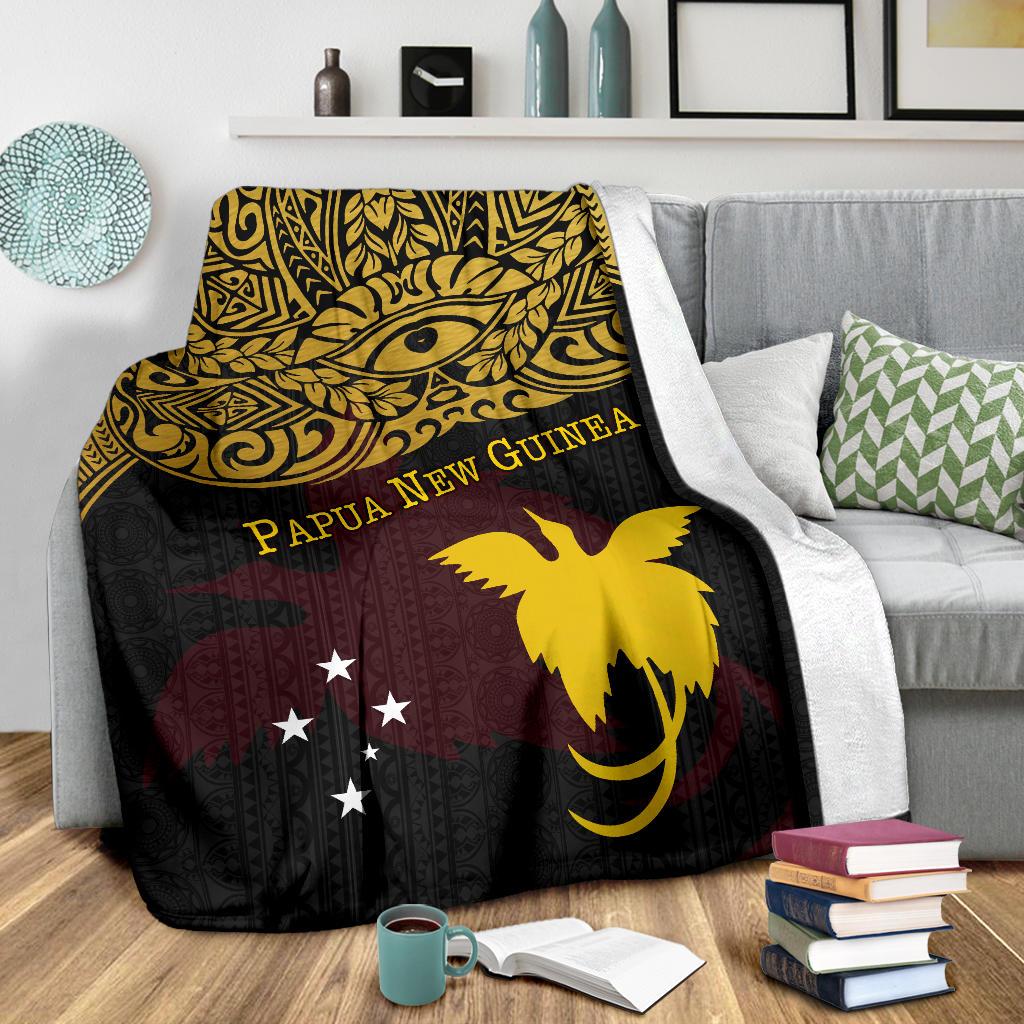 Papua New Guinea Premium Blanket - Erudite Eye - Polynesian Pride