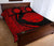 Hawaii Polynesian Pele Kanaka Quilt Bed Set Circle Style Red - Polynesian Pride