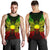Marshall Islands Polynesian Men Tank Top Map Reggae - Polynesian Pride