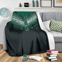 Koru Polynesian Tattoo Premium Blanket - Polynesian Pride