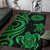 American Samoa Area Rug - Green Tentacle Turtle - Polynesian Pride