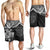 Fiji Polynesian Shorts (Men) - White Turtle - Polynesian Pride