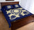 Hawaiian Quilt Bed Set Royal Pattern - Blue - Polynesian Pride