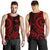 Nauru Men's Tank Top - Red Tentacle Turtle - Polynesian Pride