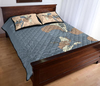 Hawaii Quilt Bed Set - Hibiscus Art Quilt Bed Set - Polynesian Pride