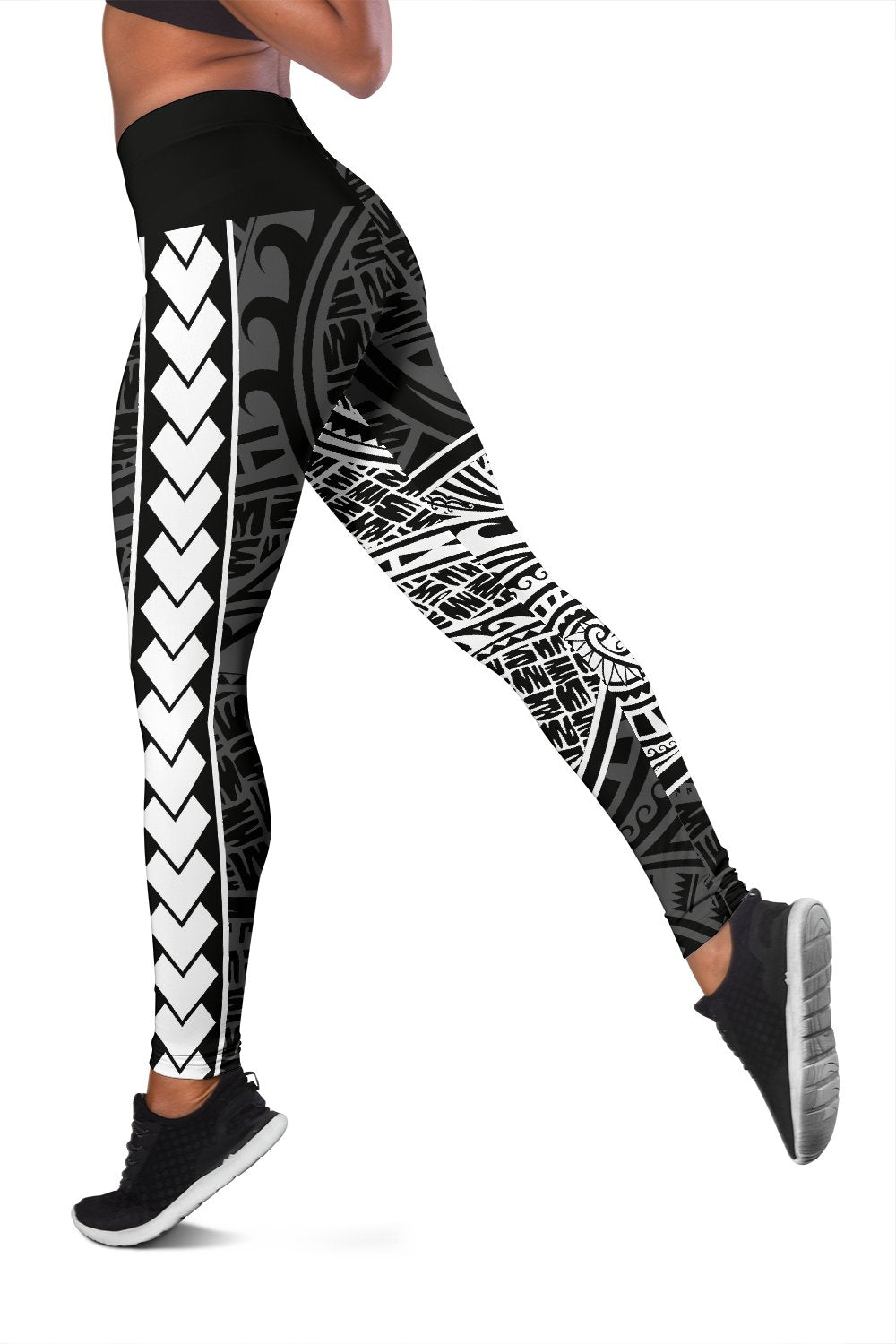 Hawaii Polynesian Leggings - Tatau Style - Polynesian Pride