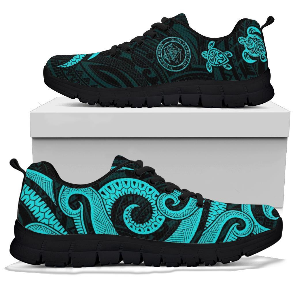 Palau Sneakers - Turquoise Tentacle Turtle - Polynesian Pride