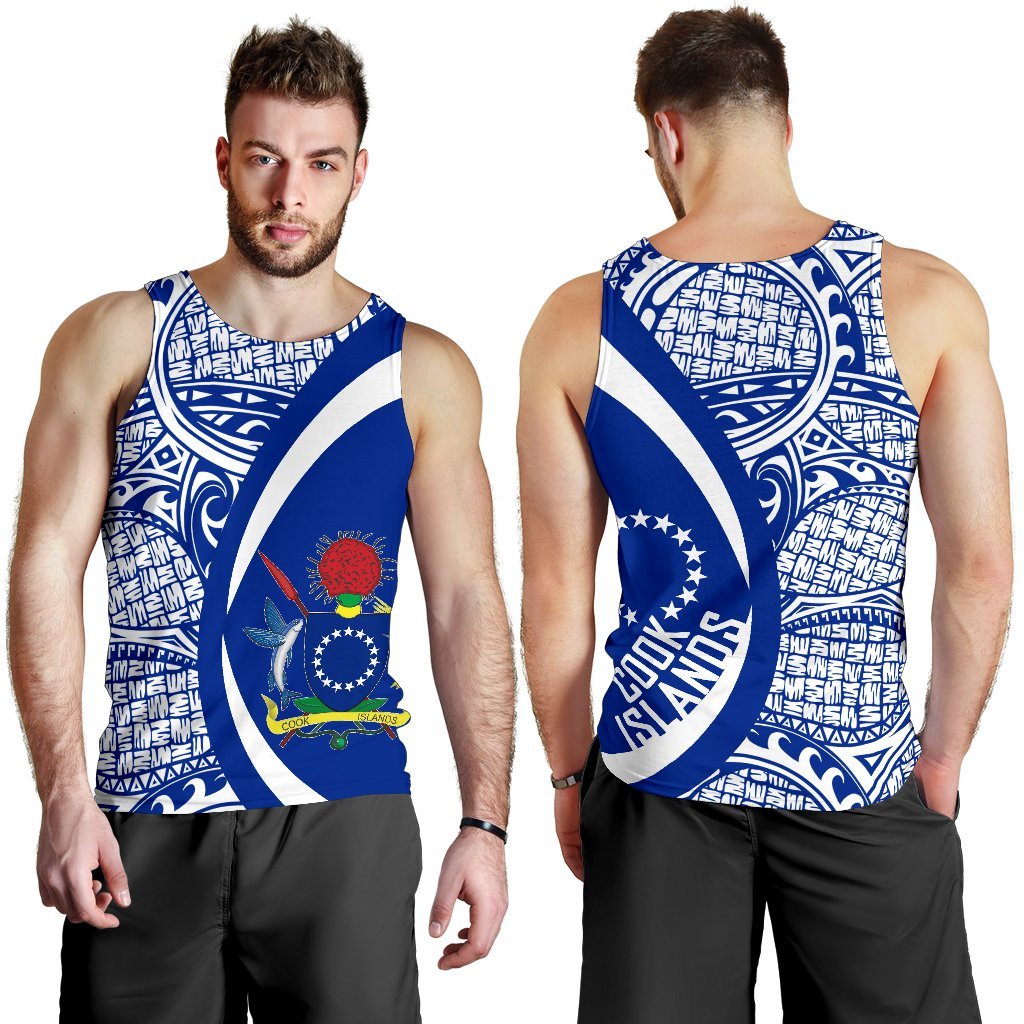 Cook Islands Polynesian Men'S Tank Top 06 - Polynesian Pride
