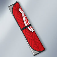 Tonga Rugby Auto Sun Shades Royal Style - Polynesian Pride