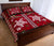 Hawaii Turtle Santa Claus Pattern Christmas Quilt Bed Set - San Style - AH - Polynesian Pride