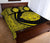 Hawaii Polynesian Pele Kanaka Quilt Bed Set Circle Style Yellow - Polynesian Pride