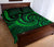 New Zealand Maori Mangopare Quilt Bed Set Polynesian - Green - Polynesian Pride