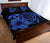 Hawaii Turtle Hibiscus Plumeria Quilt Bed Set - Blue - Polynesian Pride