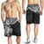 Cook Islands Polynesian Shorts (Men) - White Turtle - Polynesian Pride