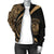 Hawaii Coat Of Arm Women's Bomber Jacket - Circle Style 05 - Polynesian Pride