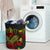 Tuvalu Laundry Basket - Polynesian Turtle Hibiscus Reggae - Polynesian Pride