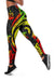 Vanuatu Women's Leggings - Reggae Tentacle Turtle - Polynesian Pride