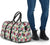Tropical Palm Leaf White Hawaii Travel Bag - Polynesian Pride
