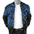 Kosrae Polynesian Bomber Jacket (Men) - Blue Turtle - Polynesian Pride