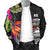 American Samoa Men's Bomber Jacket - Polynesian Hibiscus Pattern - Polynesian Pride