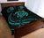 Hawaii Turtle Quilt Bed Set - Turquoise - Frida Style - Polynesian Pride