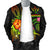 Kosrae Polynesian Men's Bomber Jacket - Legend of Kosrae (Reggae) - Polynesian Pride