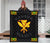 Kanaka Maoli Flag Polynesian Premium Quilt Gray - Love Style - Polynesian Pride