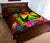 Wallis and Futuna Polynesian Personalised Quilt Bed Set - Hibiscus and Banana Leaves - Polynesian Pride