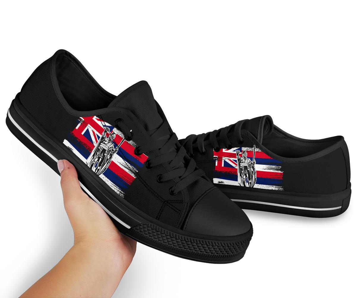 Hawaii King Flag Low Top Shoe - Polynesian Pride