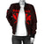 Hawaii Kanaka Polynesian Women's Bomber Jacket Red - Polynesian Pride