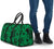 Polynesian Turtle Palm And Sea Pebbles Green Hawaii Travel Bag - Polynesian Pride