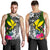 Hawaii Men Tank Top - Turtle Plumeria Banana Leaf - Polynesian Pride