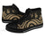 New Caledonia High Top Canvas Shoes - Gold Tentacle Turtle - Polynesian Pride