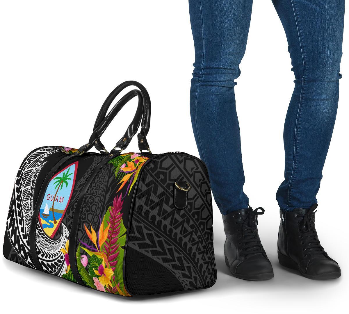Guam Travel Bag - Seal Spiral Polynesian Patterns - Polynesian Pride